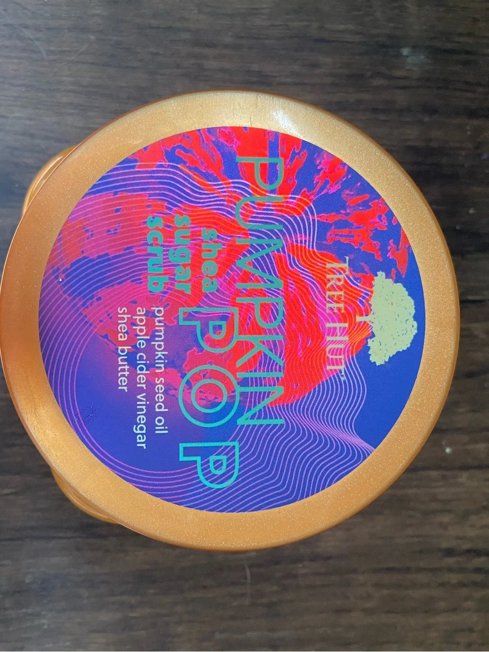 Tree Hut Pumpkin Pop Shea Sugar Scrub - Orange